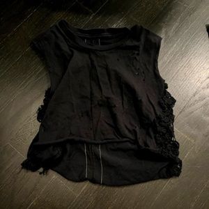 katie J NYC black tween shirt
